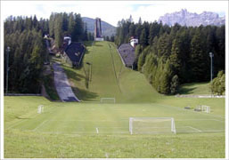 Canchas de juego en Cortina d'Ampezzo