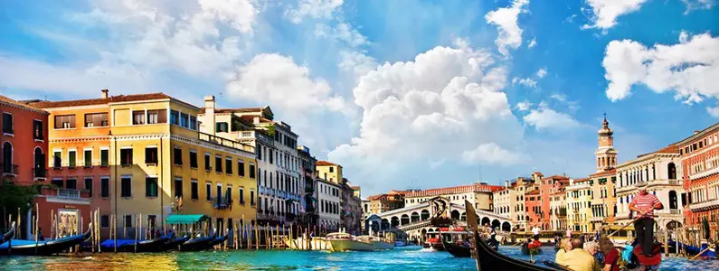 Canal Grande in Venice Italy